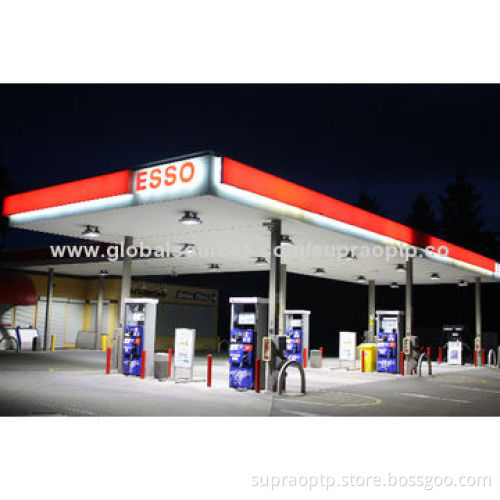 LED Gas Station Light with 100-240V AC Input Voltages